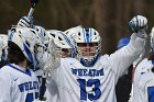 MLAX vs UNE  Wheaton College Men's Lacrosse vs University of New England. - Photo by Keith Nordstrom : Wheaton, Lacrosse, LAX, UNE